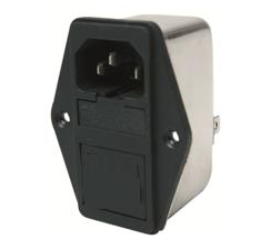 INLET WITH FUSE AND SWITCH - MF320-2
